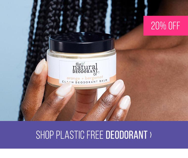 20% off Plastic Free Deodorant