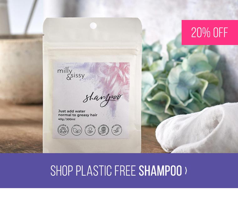 20% off Plastic Free Shampoo*