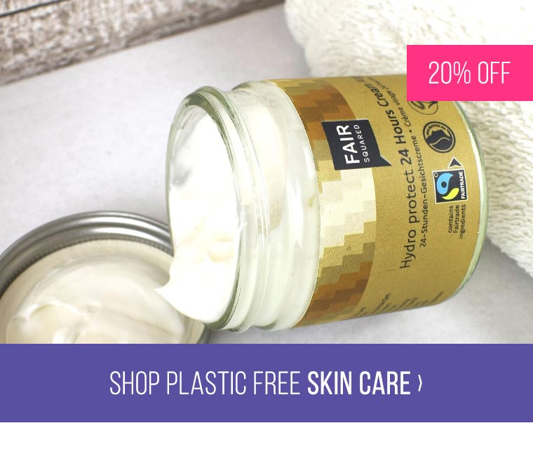 20% off Plastic Free Skin Care