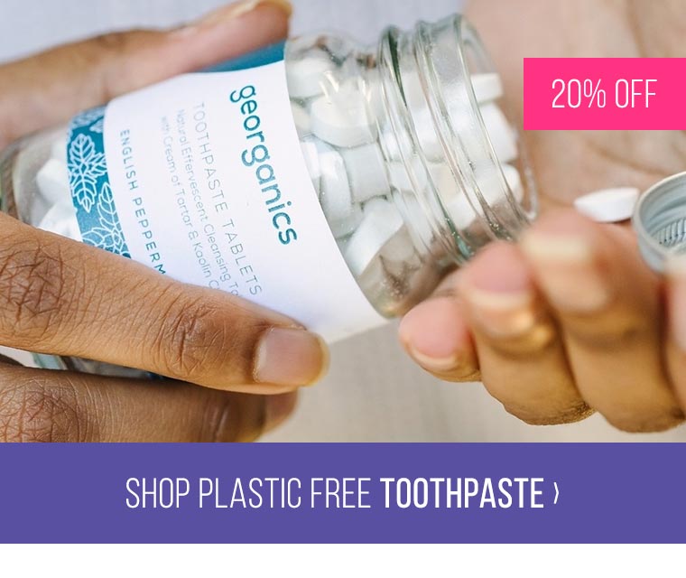 20% off Plastic Free Toothpaste