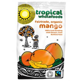 Tropical Wholefoods Organic Fairtrade Mango - 100g