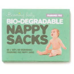 Fragrance Free Beaming Baby Biodegradable Nappy Sacks