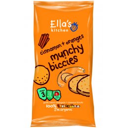 Ellas Kitchen Munchy Biccies - Cinnamon & Orange (pk of 5)