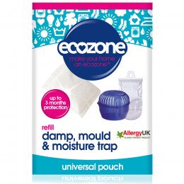 Ecozone Room Damp, Mould & Moisture Trap Refill Pouch