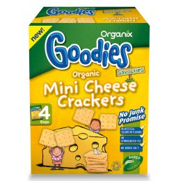 Organix Mini Cheese Crackers - 4x20g