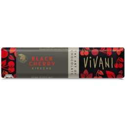 Vivani Organic Black Cherry Chocolate - 35g