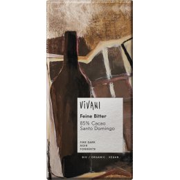 Vivani Organic 85 percent  Dark Chocolate - 100g