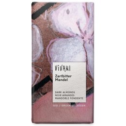 Vivani Organic Dark Chocolate  & Almonds - 100g