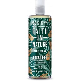 Faith In Nature Mens Blue Cedar Shampoo - 400ml