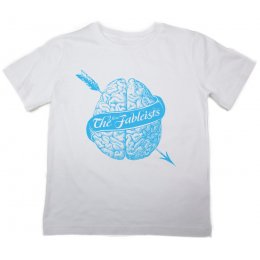 The Fableists Brain Organic Unisex T-Shirt - White