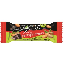 Organica Organic Marzipan Dark Chocolate Bar - 40g