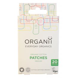 Organii Organic Cotton Patches - 20s 7x2cm
