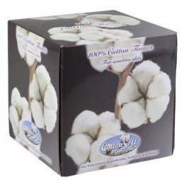 Cotton Soft Facial Tissues - 56 Sheets