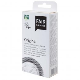 Fair Squared Vegan Condoms - Original - Pack of 10