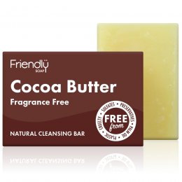 Friendly Soap Natural Cocoa Butter Facial Soap Bar - 95g