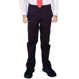 Boys Classic Fit Trousers - Black - 3yrs Plus
