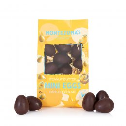 Montezumas Dark Chocolate Peanut Butter Mini Eggs - 150g