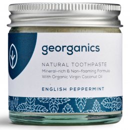 Georganics Natural Toothpaste - English Peppermint - 60ml