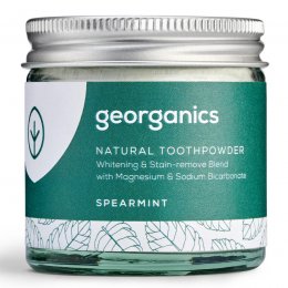 Georganics Natural Toothpowder - Spearmint - 60ml