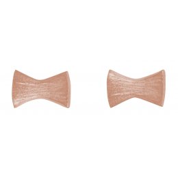 Kashka London Childrens Bows and Pins Rose Gold Earrings