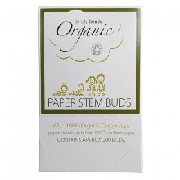 Simply Gentle Organic Cotton Buds - Pack of 200