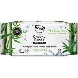 The Cheeky Panda Biodegradable Bamboo Baby Wipes - 64 Wipes
