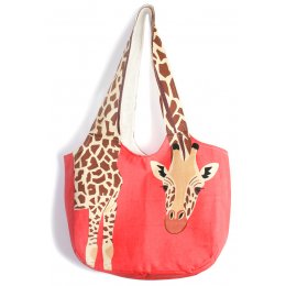 West African Giraffe Beach Bag