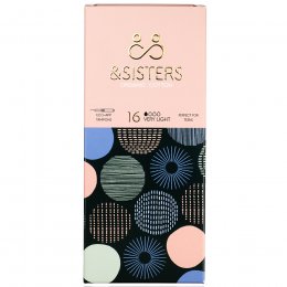 &SISTERS Eco-Applicator Tampons - Very Light - Pack of 16