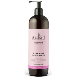 Sukin Sensitive Soap Free  Body Wash - 500ml