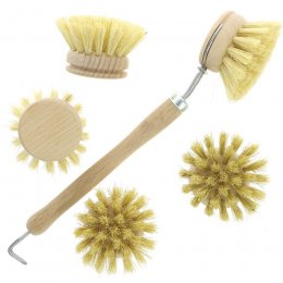Hill Brush Company Washing Up Brush & Four Replacement Heads