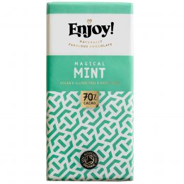 Enjoy Vegan Mint Chocolate Bar - 70g