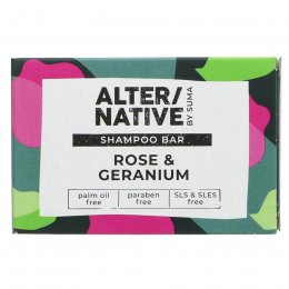 Alternative by Suma Shampoo Bar - Rose & Geranium - 95g