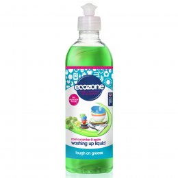Ecozone Washing Up Liquid - Cool Cucumber & Apple- 500ml