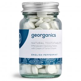 Georganics Toothpaste Tablets - Peppermint - 120 Tabs