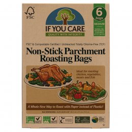 If You Care Compostable Unbleached Roasting Bags - Medium - 6 Bags