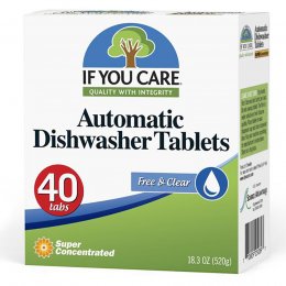 If You Care Dishwasher Tablets - 40 Tabs