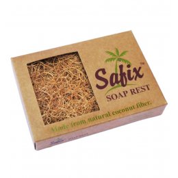 Safix Coconut Fibre Soap Rest & Scrub Pad