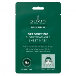 Sukin Supergreens Detoxifying Sheet Mask