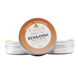 Ben & Anna Natural Deodorant Tin Vanilla Orchid - 45g