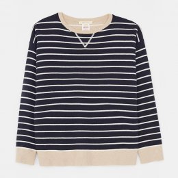 White Stuff Reversible Sweater - Navy