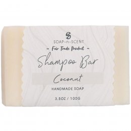 Fair Trade Solid Shampoo Bar - Coconut - 100g
