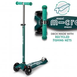 Micro Eco Maxi Deluxe Scooter - Green