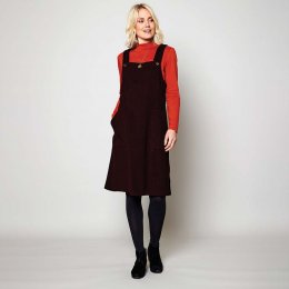 Nomads Date Needlecord Dungarees Dress