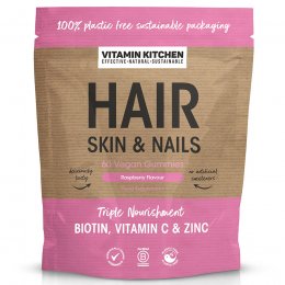 Vitamin Kitchen Hair, Skin & Nails Vegan Gummies - 60