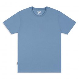 Mens Plain T-Shirt - Faded Blue