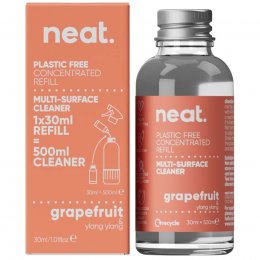neat. Multi-Surface Cleaner Concentrated Refill - Grapefruit & Ylang Ylang - 30ml
