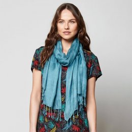 Nomads Woven Scarf - Wave
