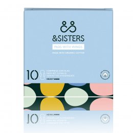 &SISTERS Pads with Wings - Heavy - Pack of 10