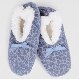 Thought Esmeray Bamboo Slippers - Periwinkle blue
