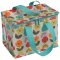 Recycled Lunch Bag Mid Century Poppy